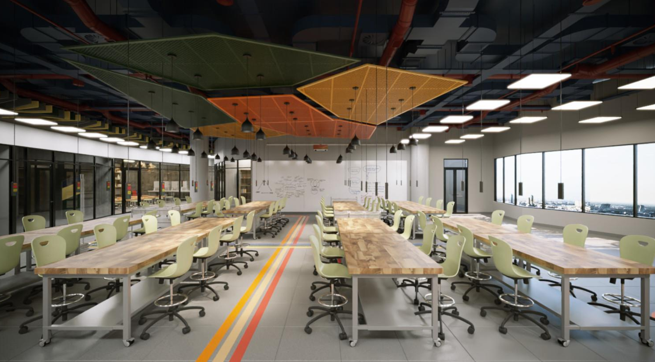 Phối cảnh bàn INCA LAB 