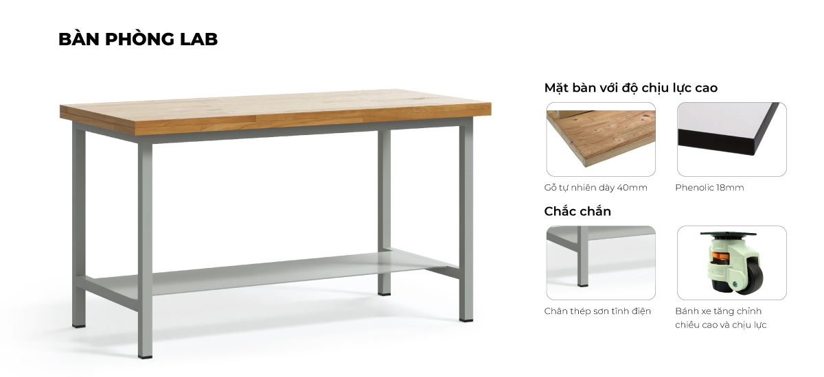 Tổng Hợp Đặc Điểm Bàn INCA LAB