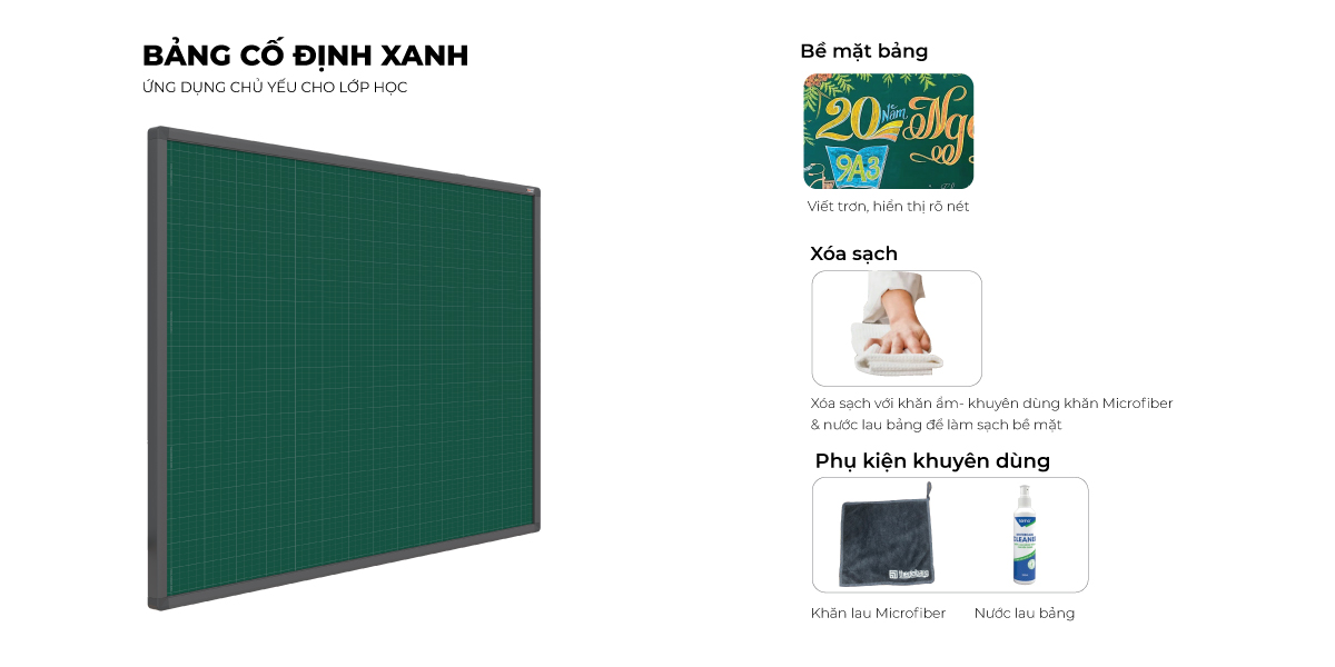 Tổng Hợp Đặc Điểm Sản Phẩm Bảng Từ Xanh