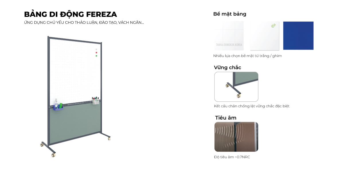 Tổng Hợp Đặc Điểm Vách Ngăn Di Động Fereza