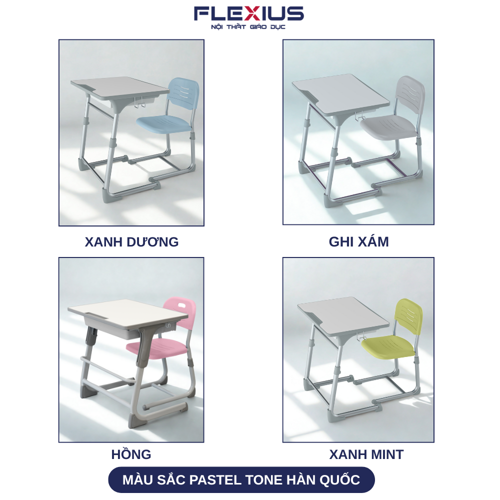 Màu sắc Combo bàn ghế KOTA Class New 2025 